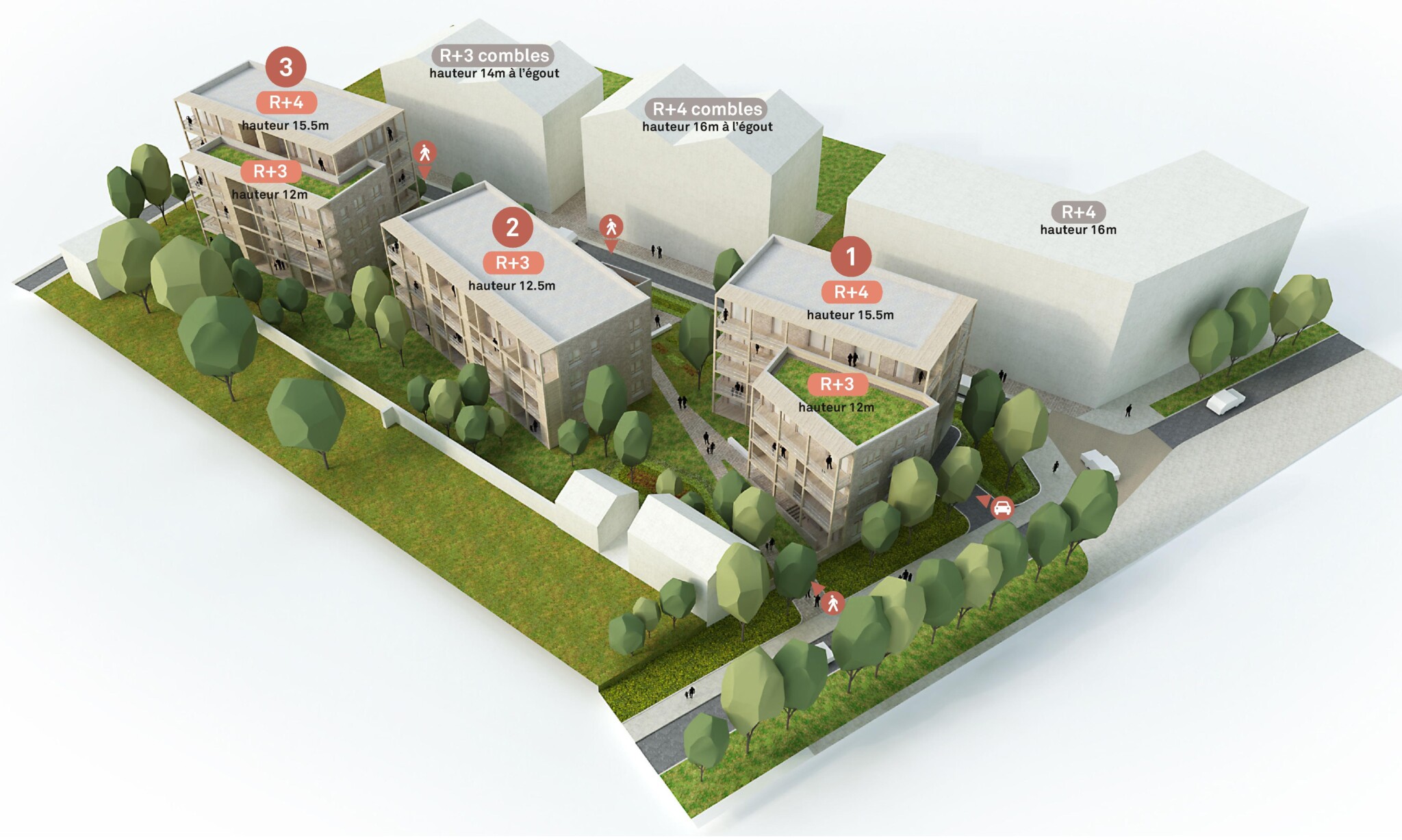 Construction De 46 Logements Avec Espaces Communs Ilot L ZAC 